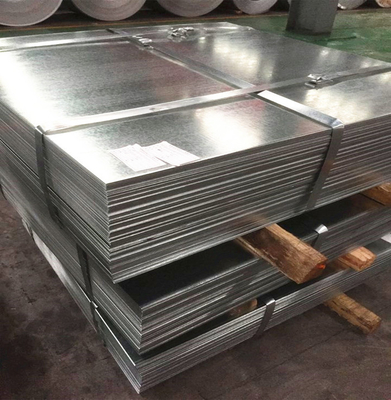 GI GP Galvanized Steel Plain Sheet Plate DX51D Z200 2.5mm Thickness