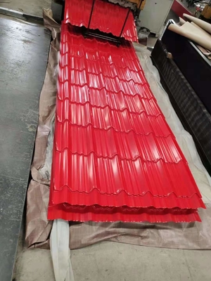 Corrugated Galvanized Zinc Coated Sheets Profiled GI PPGI Steel Sheet