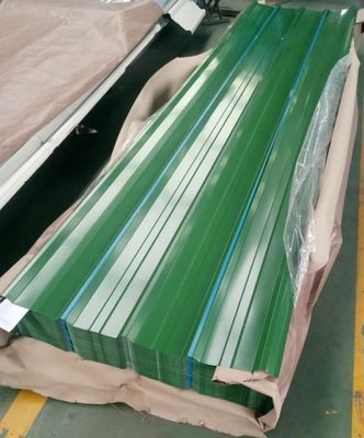 Corrugated Galvanized Zinc Coated Sheets Profiled GI PPGI Steel Sheet